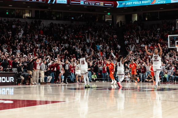 Gamecocks Power Past No. 25 Clemson in OT, 91-88