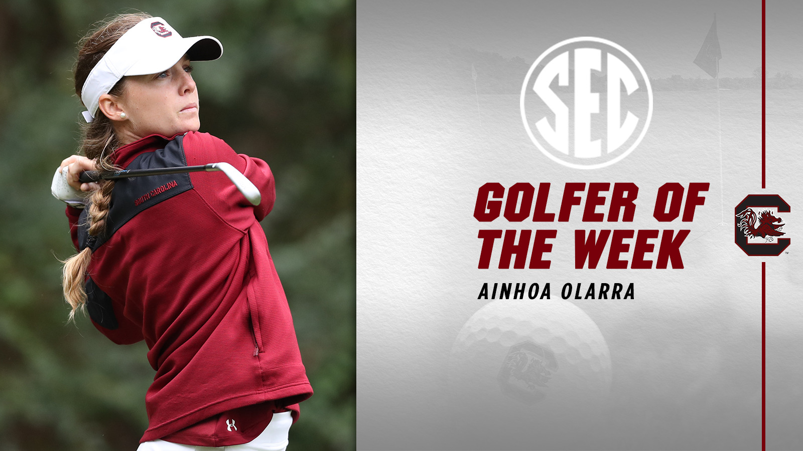 Ainhoa Olarra Named SEC Women's Golfer Of The Week