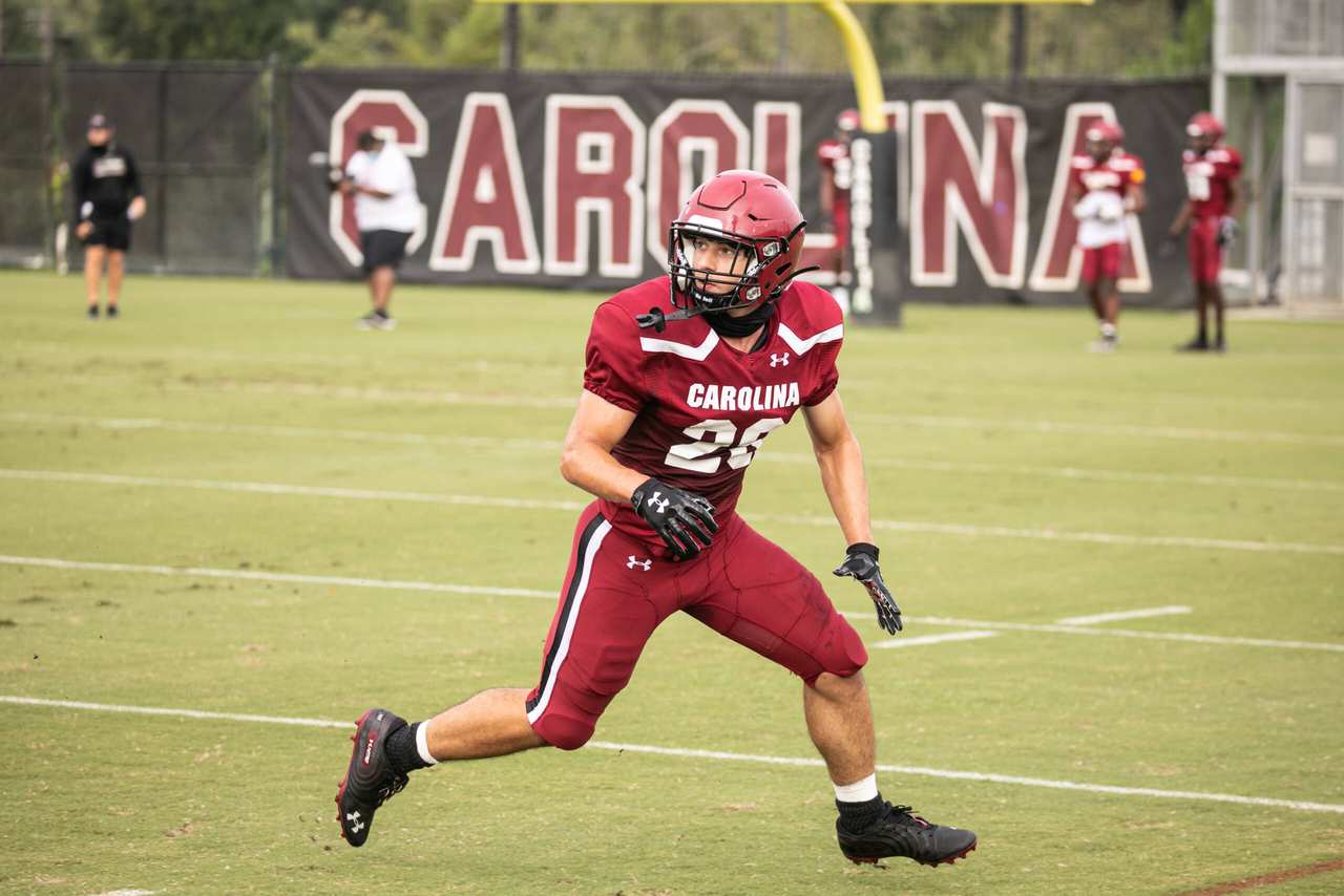 Brandon Edwards (29) | Monday, Aug. 24, 2020 | Ken & Cyndi Long Football Operations Center | Columbia, S.C. | Photos by South Carolina Athletics