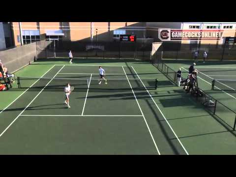 South Carolina Men's Tennis vs. The Citadel - 2014