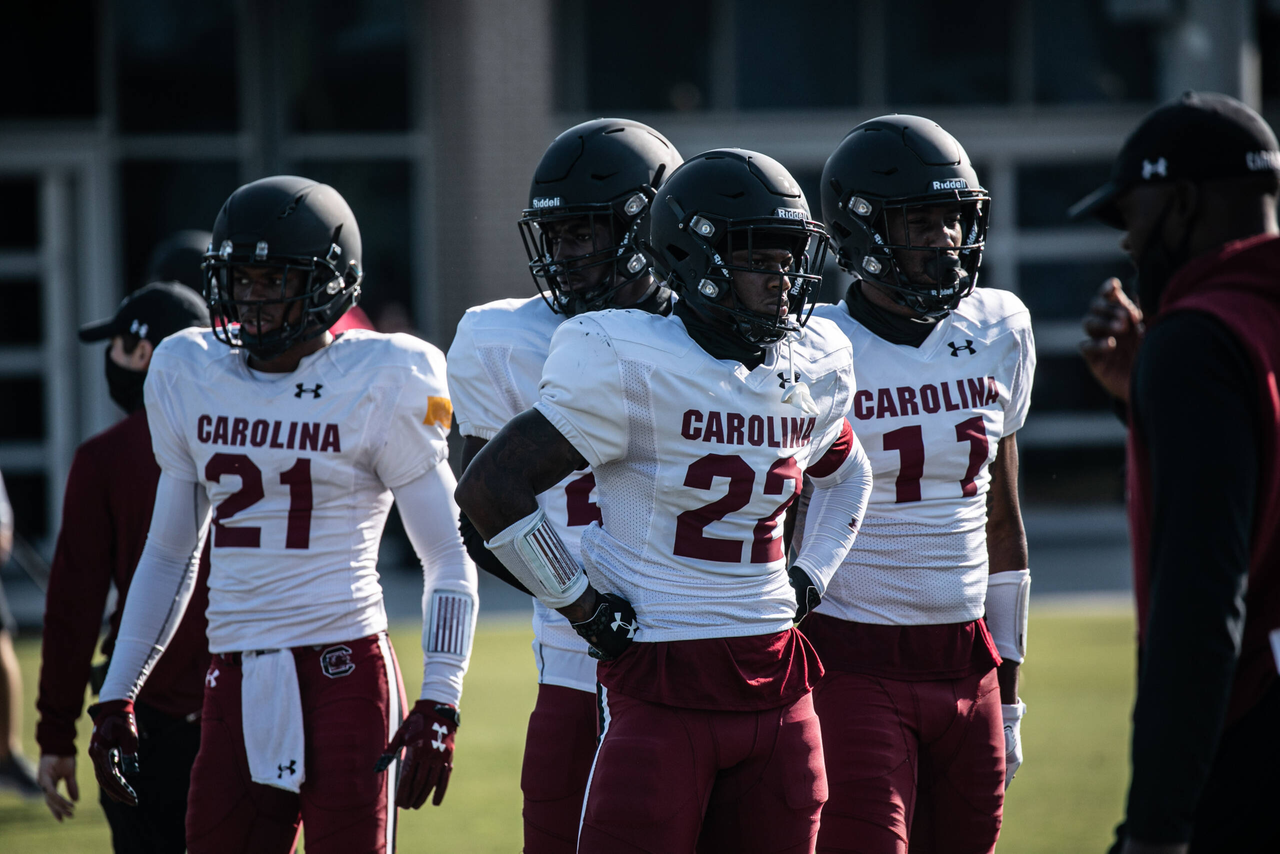 John Dixon (22) | Tuesday, Sept. 8, 2020 | Ken & Cyndi Long Football Operations Center | Columbia, S.C. | Photos by South Carolina Athletics