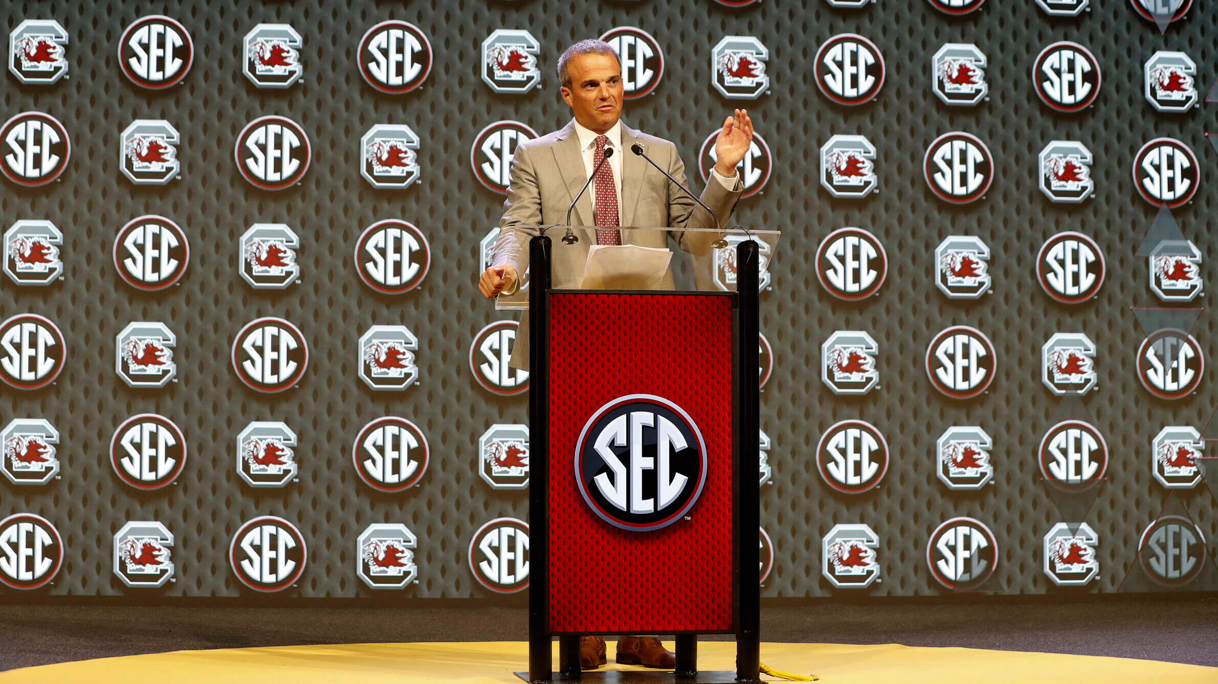 Shane Beamer SEC Media Day Press Conference