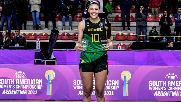 Kamilla Cardoso, 2022 FIBA South American Championship MVP