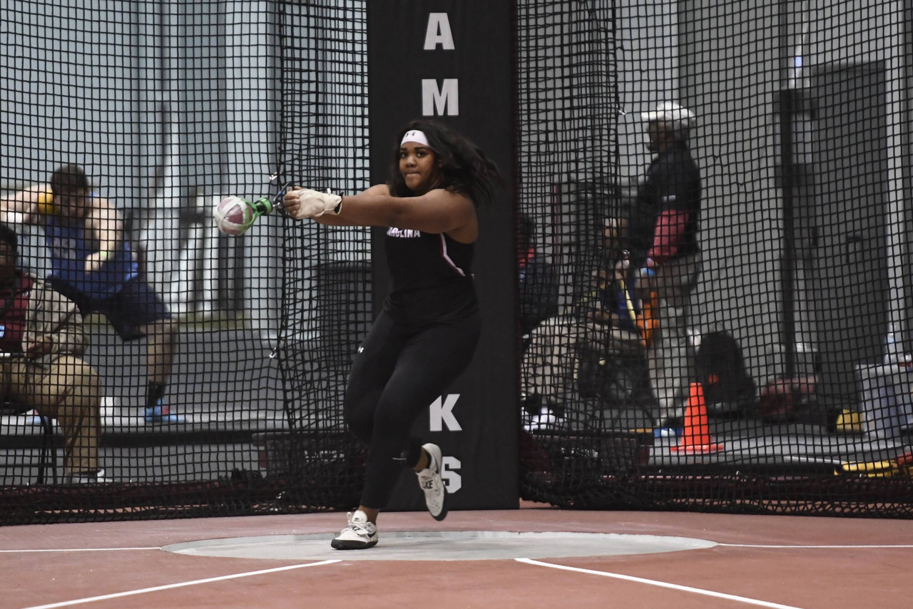 Alycia Springs in action at the Gamecock Inaugural | Jan. 19, 2019 | Photo by Jenny Dilworth