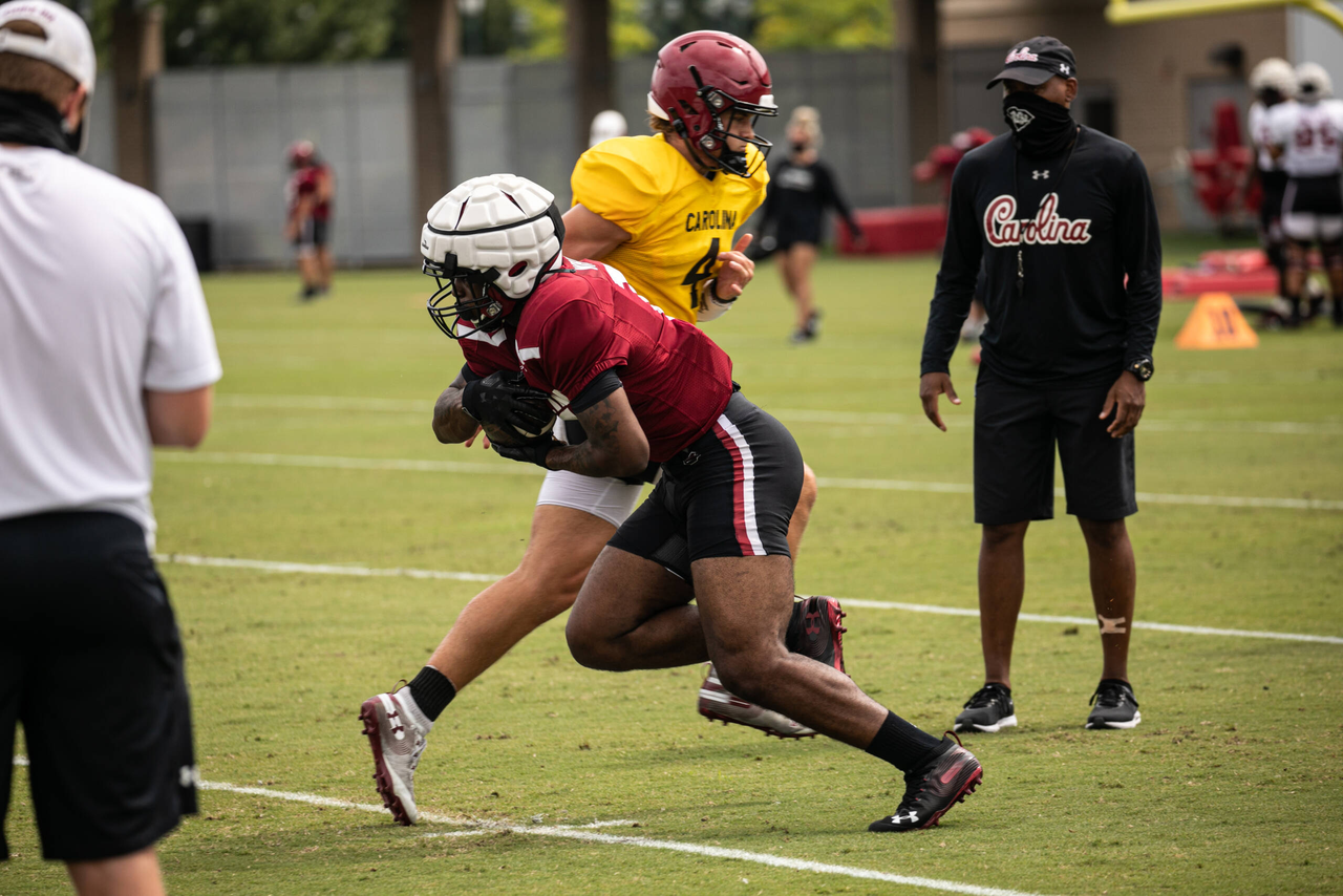 ZaQuandre White (11) | Saturday, Aug. 22, 2020 | Ken & Cyndi Long Football Operations Center | Columbia, S.C. | Photos by South Carolina Athletics