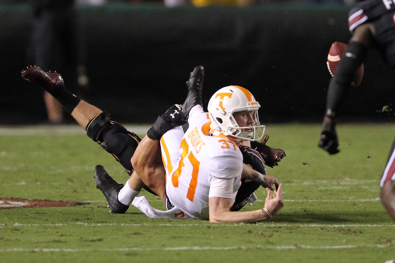 Jaylan Foster (27)  | Saturday, Sept. 26, 2020 | Williams-Brice Stadium | Columbia, S.C. | Photos by Travis Bell