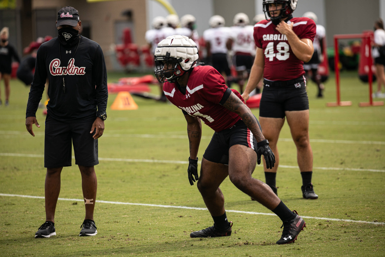 ZaQuandre White (11) | Saturday, Aug. 22, 2020 | Ken & Cyndi Long Football Operations Center | Columbia, S.C. | Photos by South Carolina Athletics