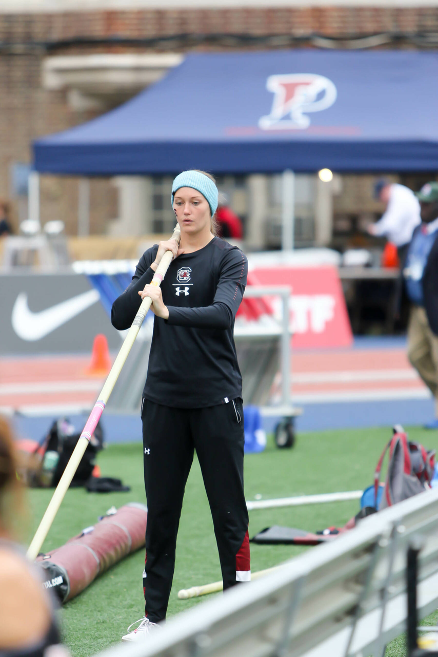 Hailey Sweatman in action at the 125th Penn Relays | Photo by Charles Revelle | April 25, 2019