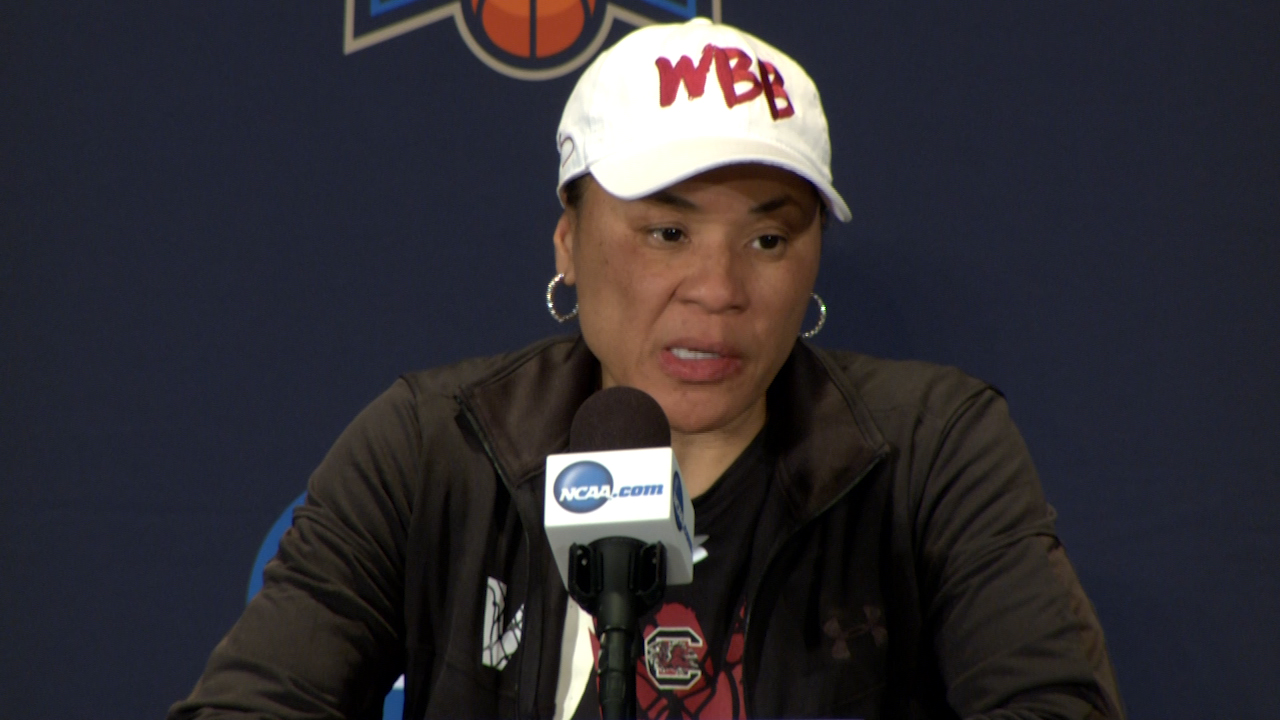 3/29/19 - Dawn Staley, Alexis Jennings, Tyasha Harris News Conference