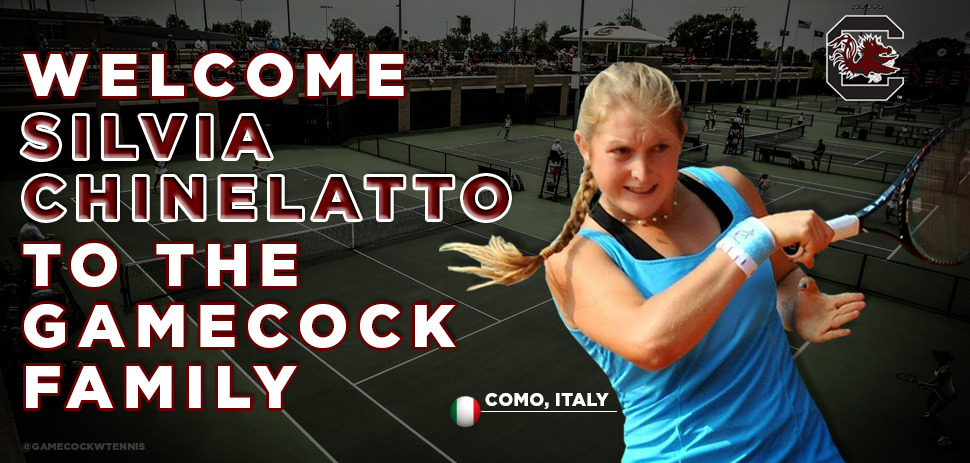 Gamecock Women's Tennis Adds Silvia Chinellato to 2016-17 Roster