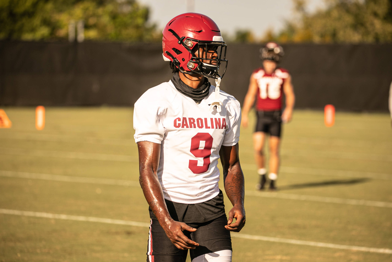 Cam Smith (9) | Thursday, Sept. 3, 2020 | Ken & Cyndi Long Football Operations Center | Columbia, S.C. | Photos by South Carolina Athletics