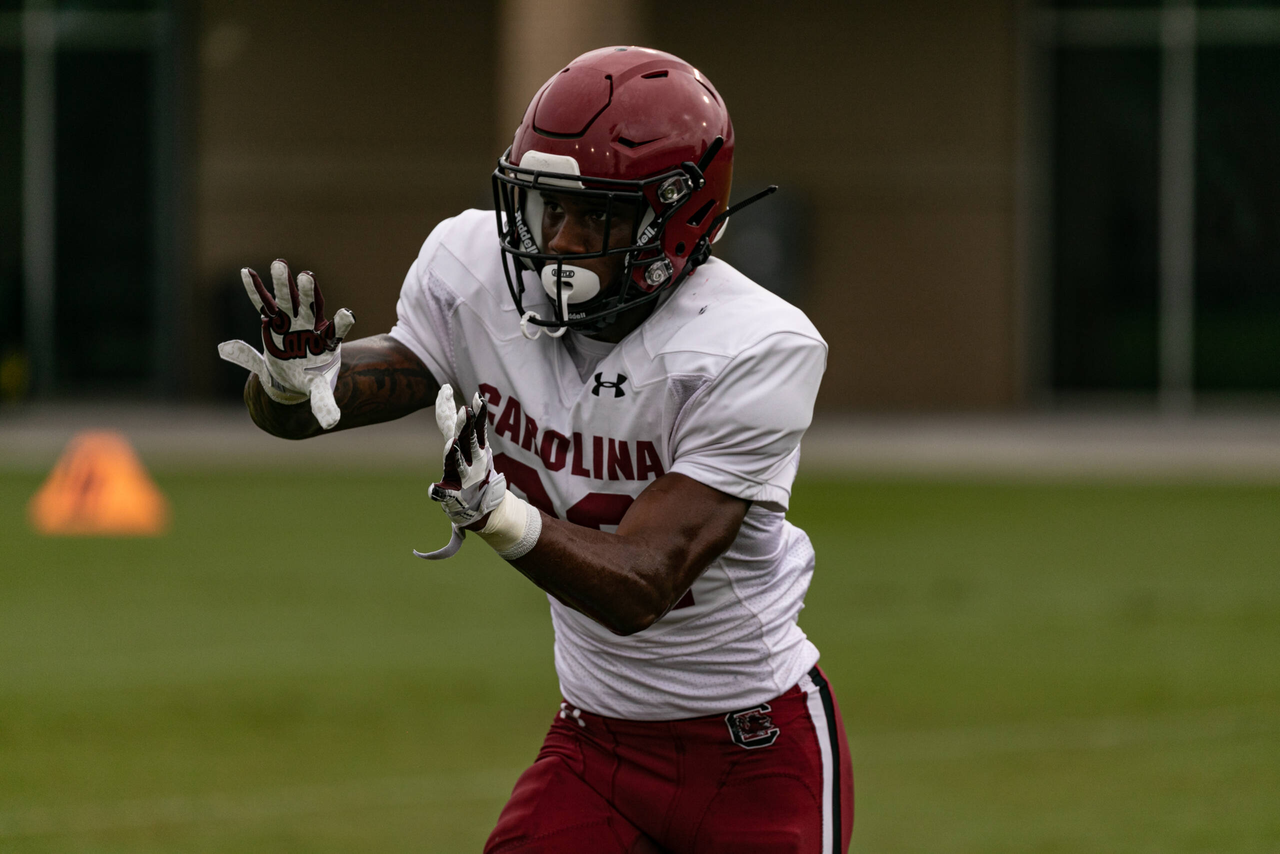 John Dixon (22) | Tuesday, Aug. 25, 2020 | Ken & Cyndi Long Football Operations Center | Columbia, S.C. | Photos by South Carolina Athletics
