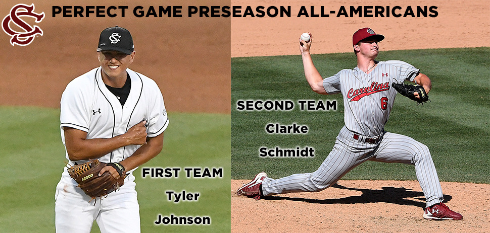 Johnson & Schmidt Earn Perfect Game Preseason All-America Accolades