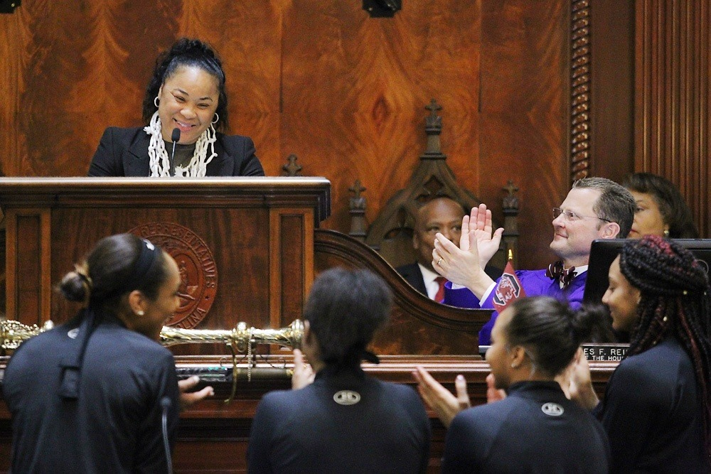 Women's Basketball at SC State House