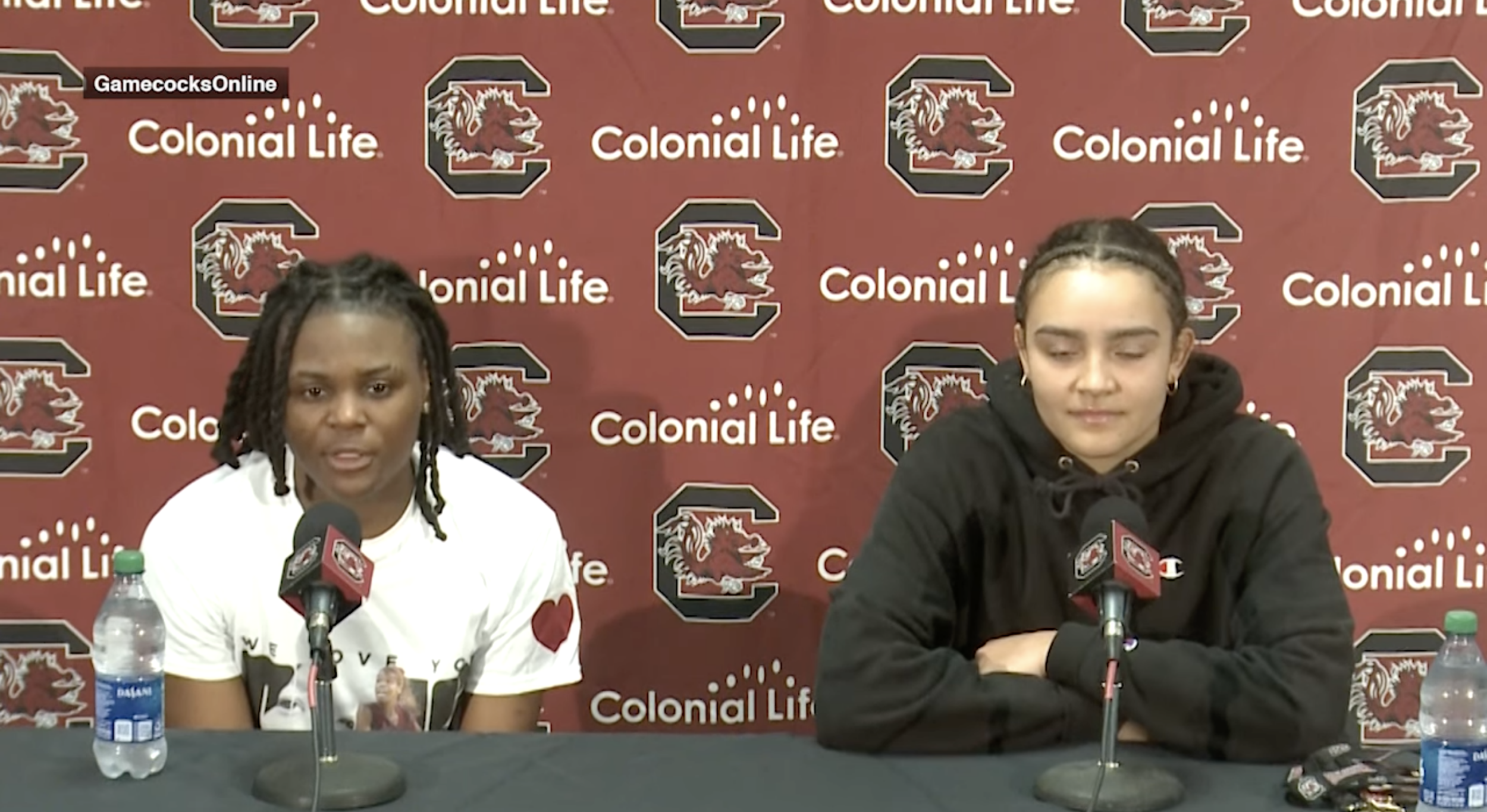PostGame News Conference: MiLaysia Fulwiley & Tessa Johnson - (Rutgers)