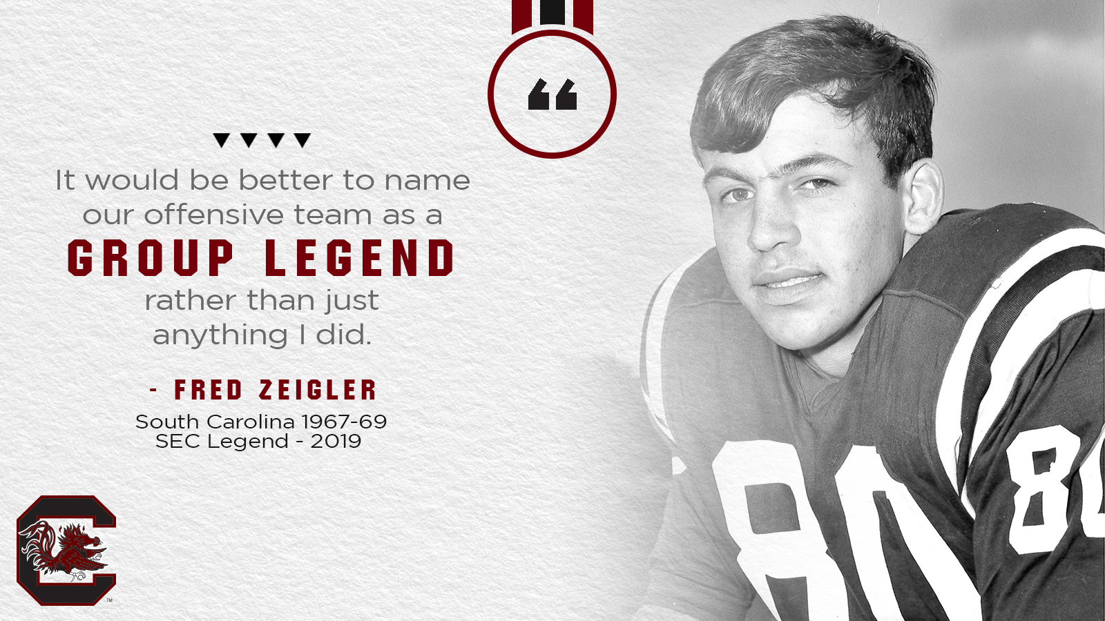 Fred Zeigler Goes from Walk-On to Legend