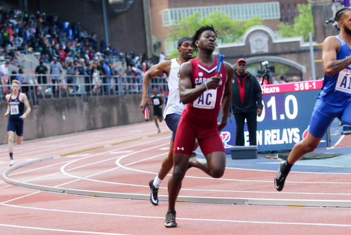Jeremiah Talbert in action at the 125th Penn Relays | Photo by Charles Revelle | April 26, 2019