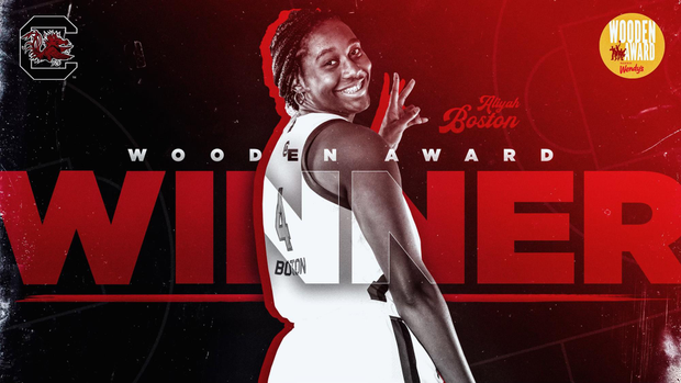 2022 Wooden Award Graphic - Aliyah Boston