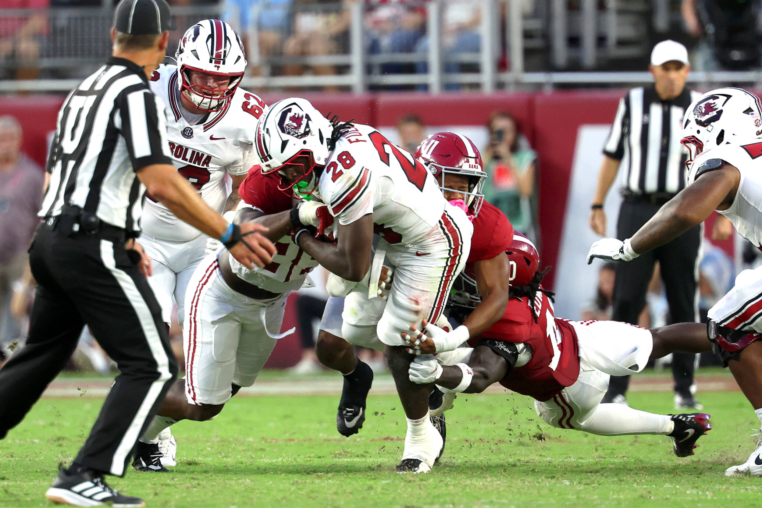 Football Falls to No. 8 Alabama