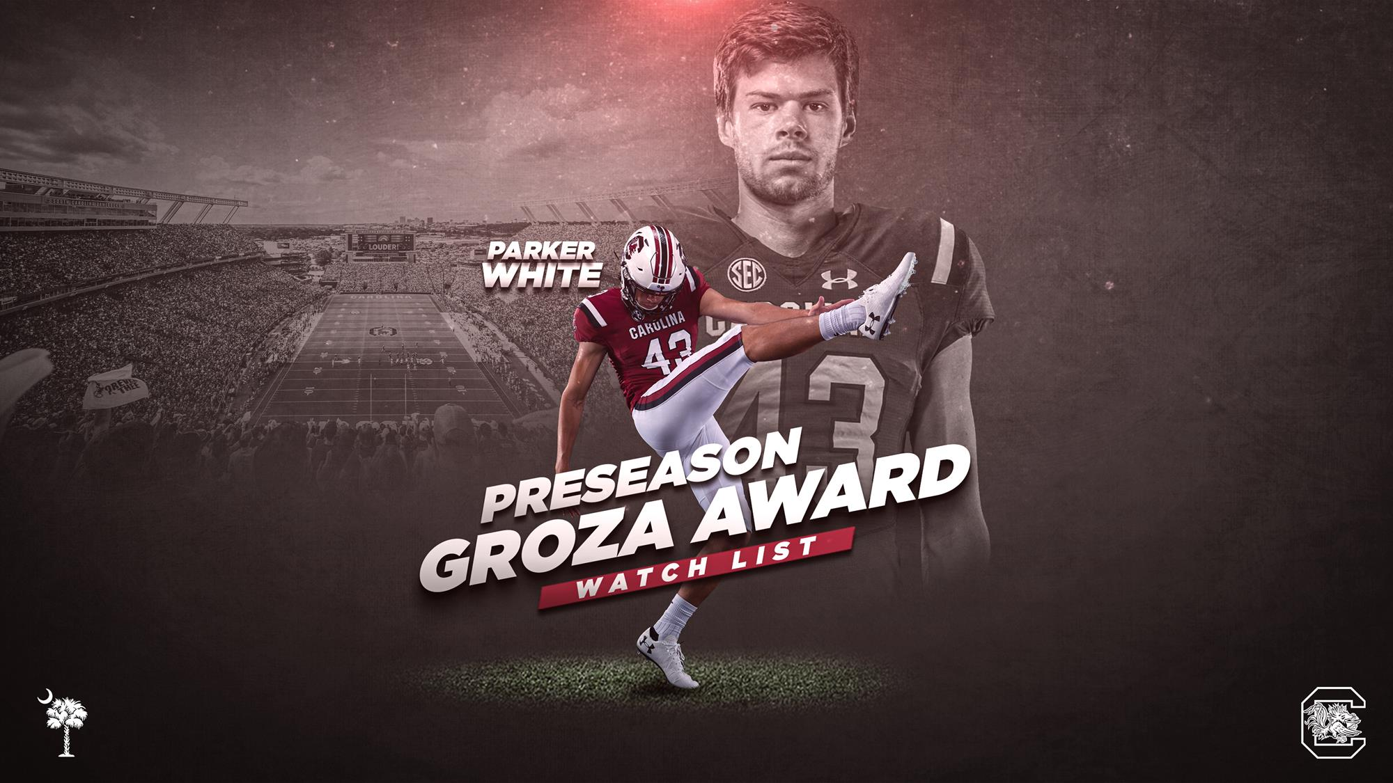 White Named to Groza Award Watch List