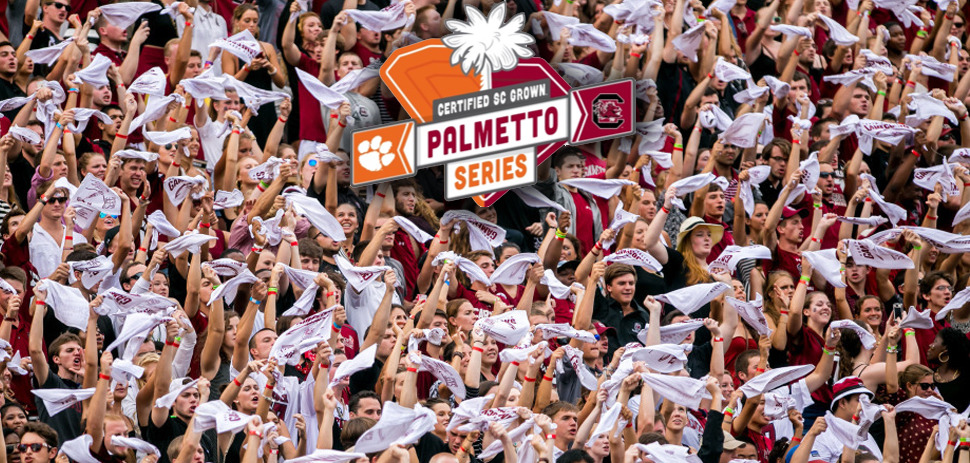 USC and Clemson Kick-off Palmetto Series Food Drive