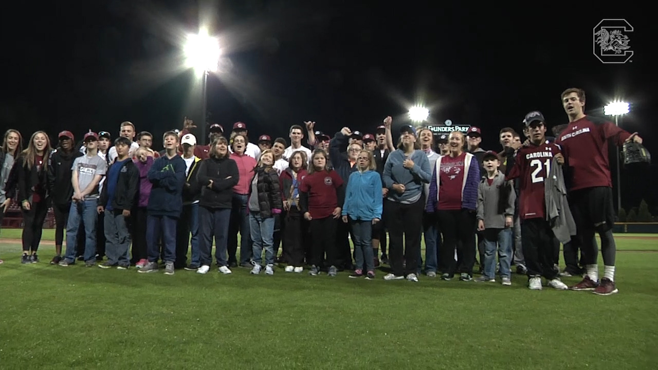 VIDEO: Gamecock Baseball and Special Olympics