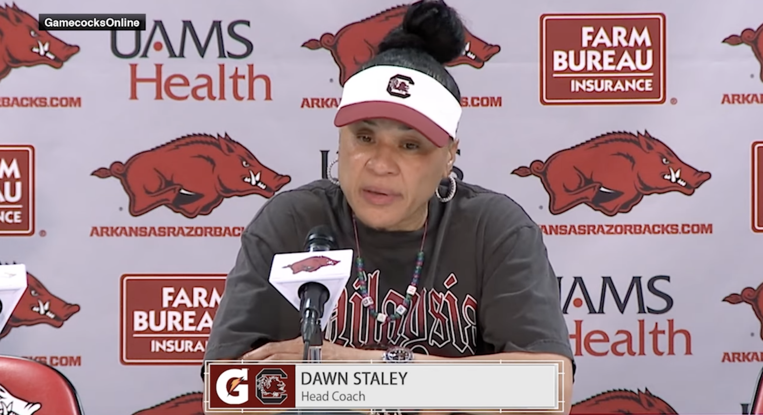 WBB PostGame News Conference: Dawn Staley - (Arkansas)