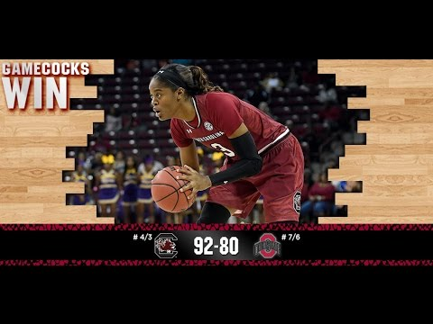 HIGHLIGHTS: Women's Basketball Defeats Ohio State 92-80 (11/14/16)