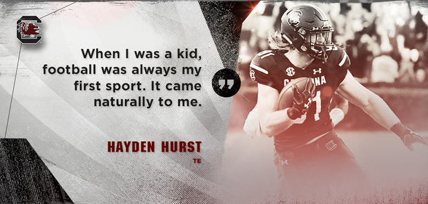 Hayden Hurst failed baseball career good for USC football