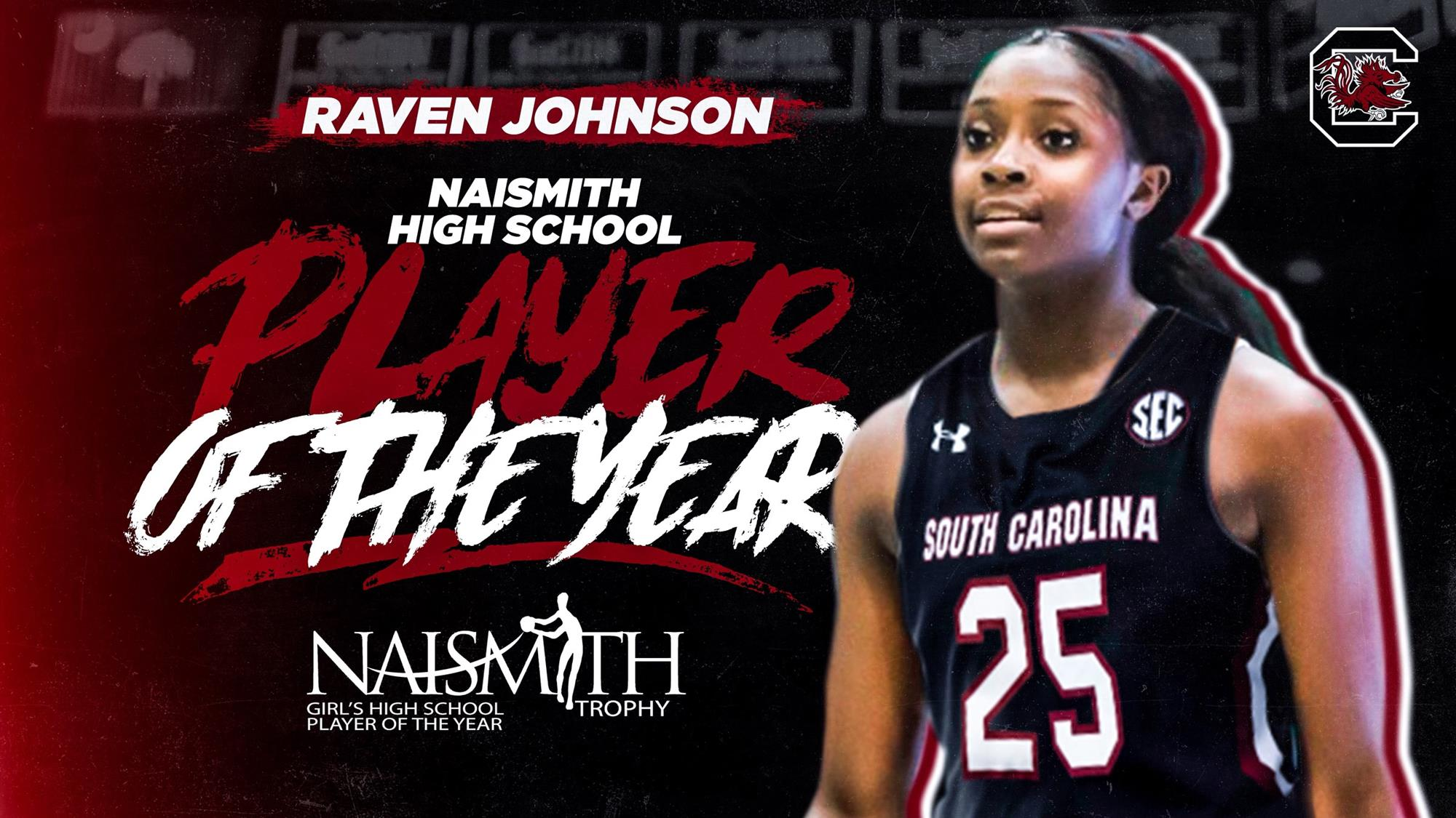 Gamecock Signee Raven Johnson Named Naismith Player of the Year