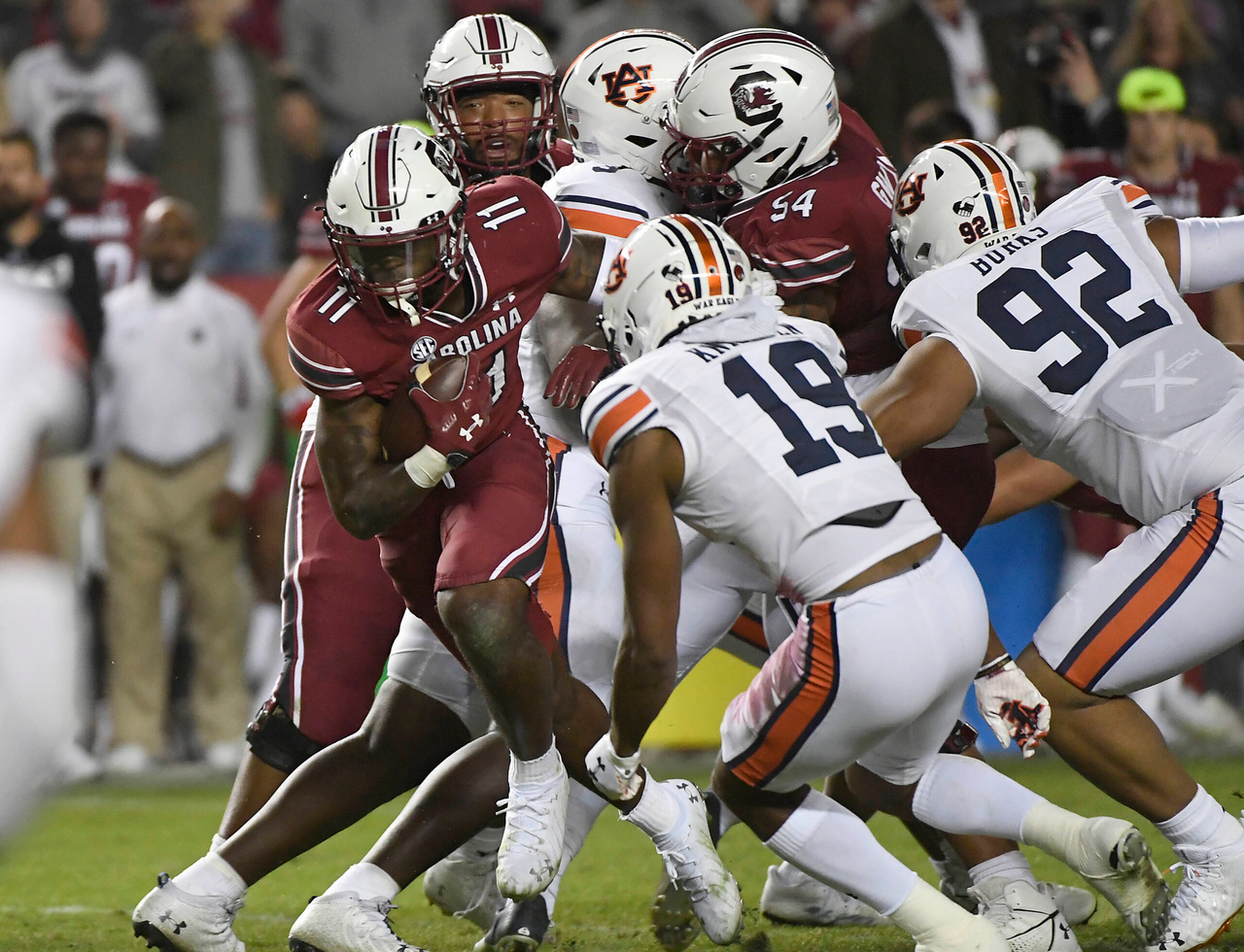 Football vs. Auburn (Nov. 20, 2021)