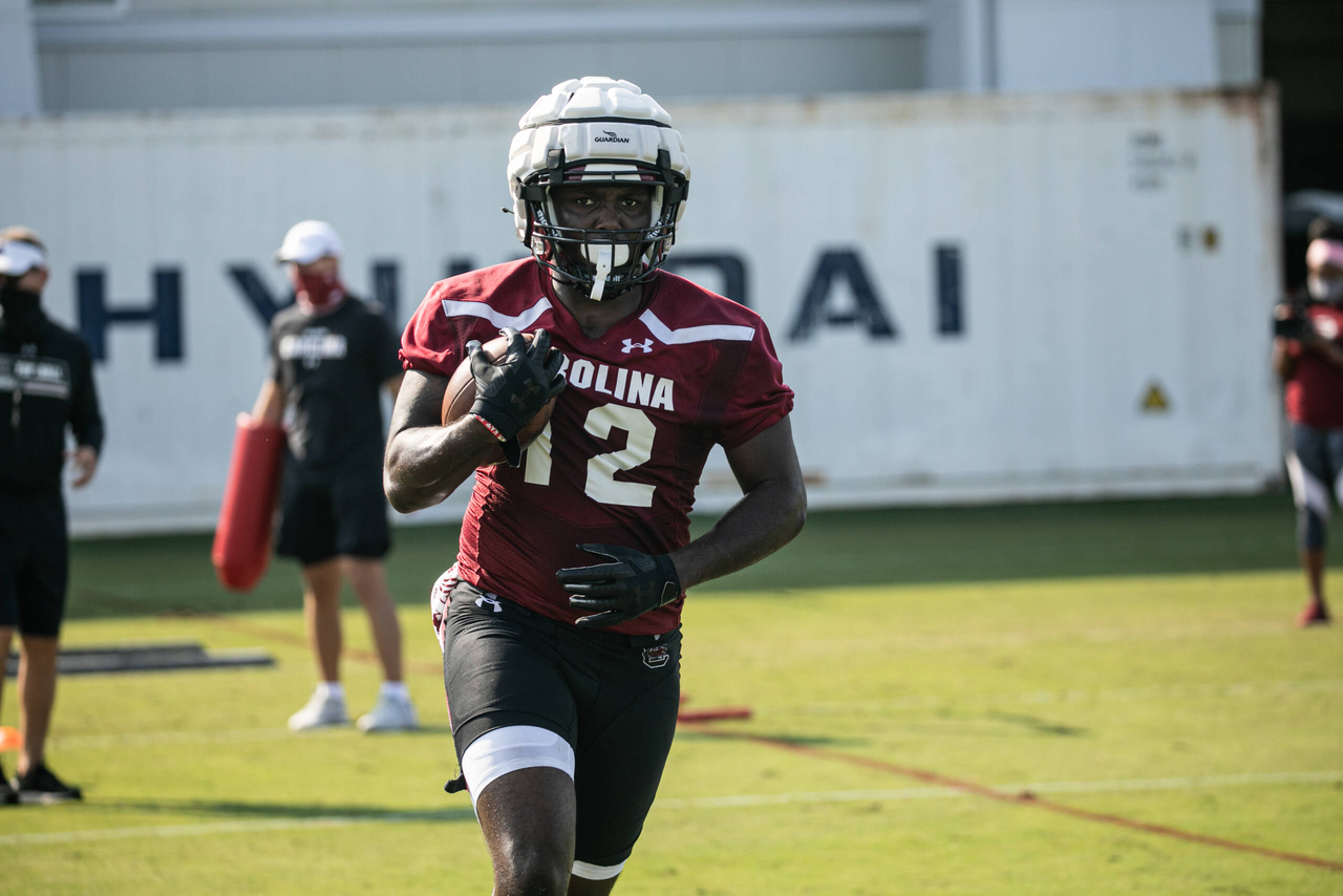 Traevon Kenion (12) | Wednesday, Aug. 19, 2020 | Ken & Cyndi Long Football Operations Center | Columbia, S.C. | Photos by South Carolina Athletics