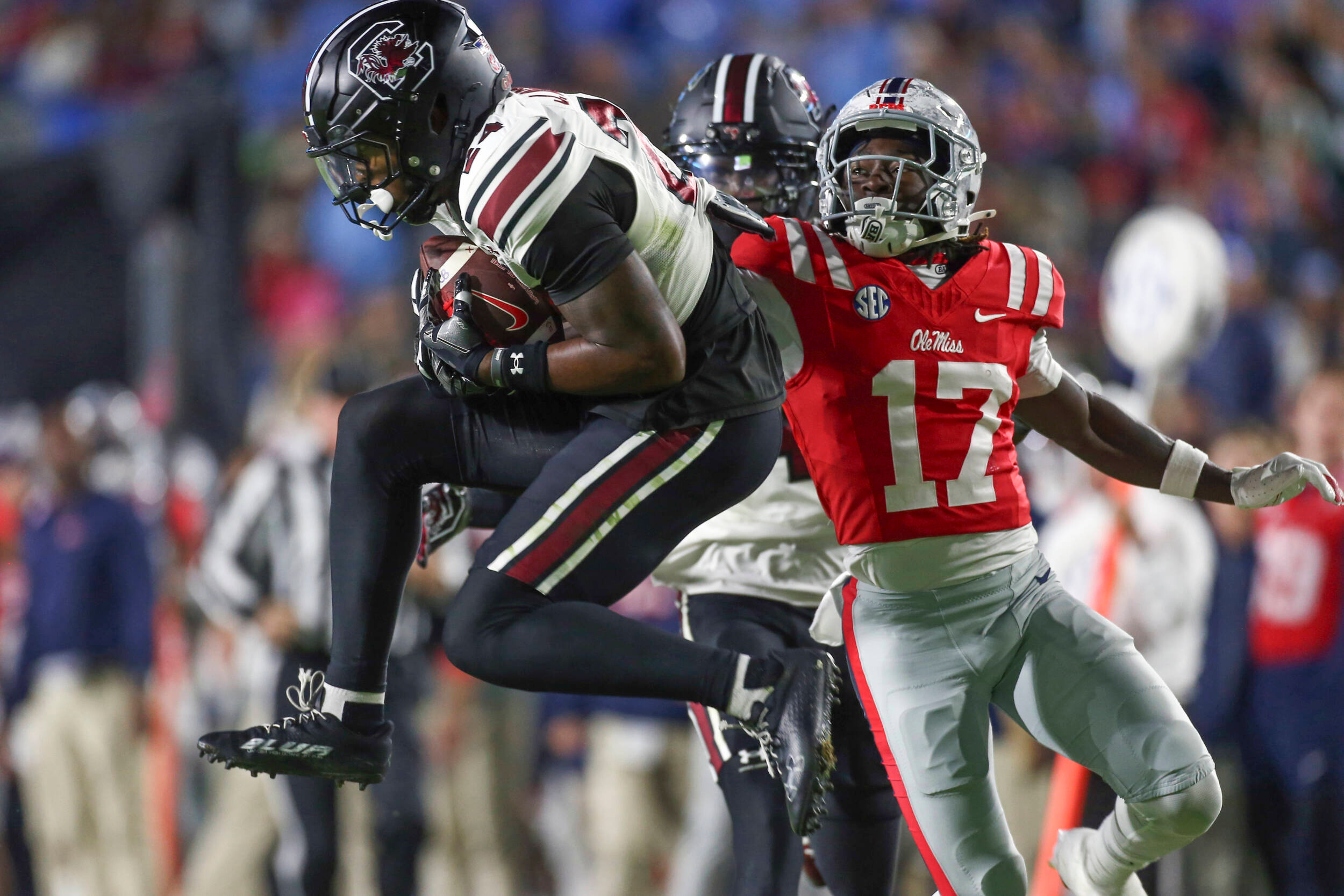 Football Falls to No. 7 Ole Miss Saturday Night