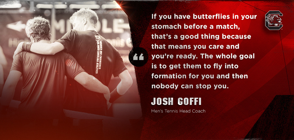 Head-to-Head Competition Brings Out the Best in Gamecock Tennis Duo