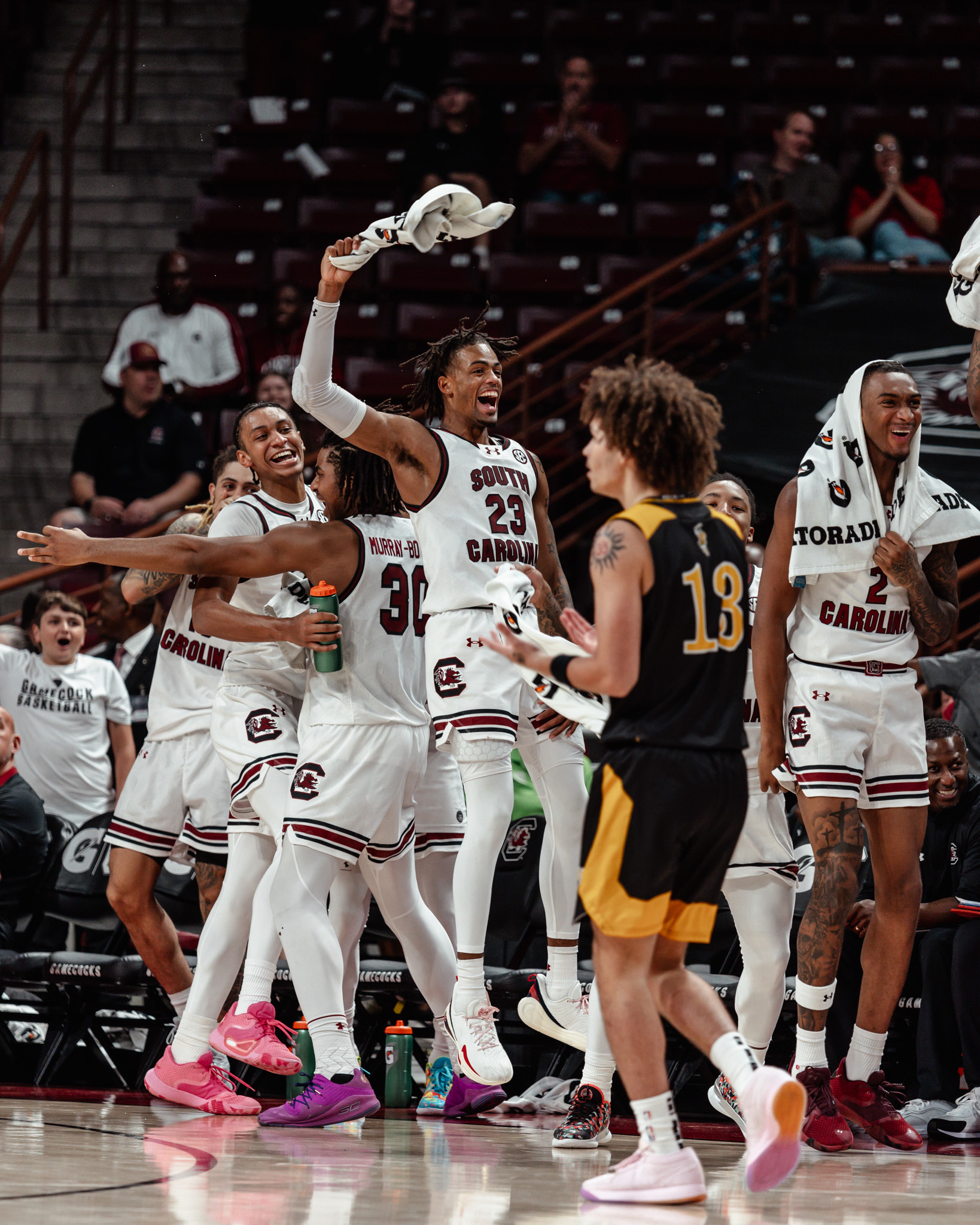 Gamecocks Defeat Wooster, 86-60, in Exhibition Game