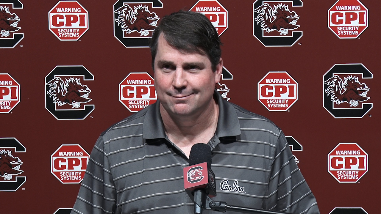 2/25/20 - Will Muschamp Spring Practice News Conference