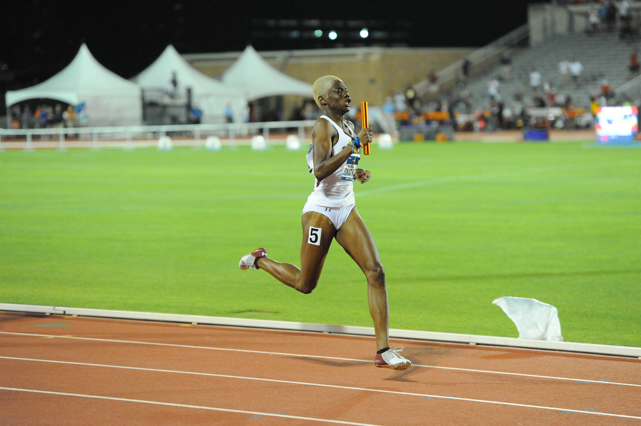 Wadeline Jonathas in action at the 2019 NCAA Outdoor Championships | June 5-8, 2019 | Photos by Cheryl Treworgy