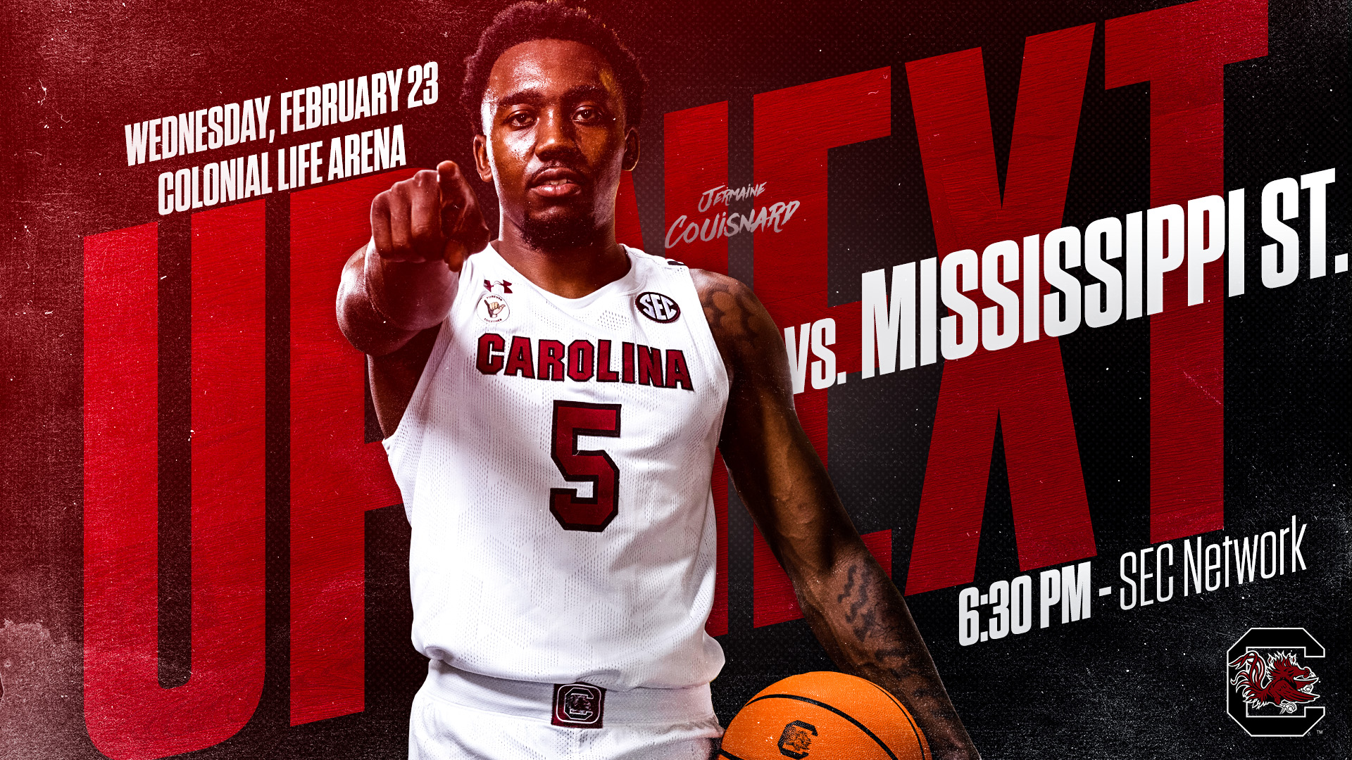 Gamecocks Welcome Mississippi State Wednesday Night to CLA