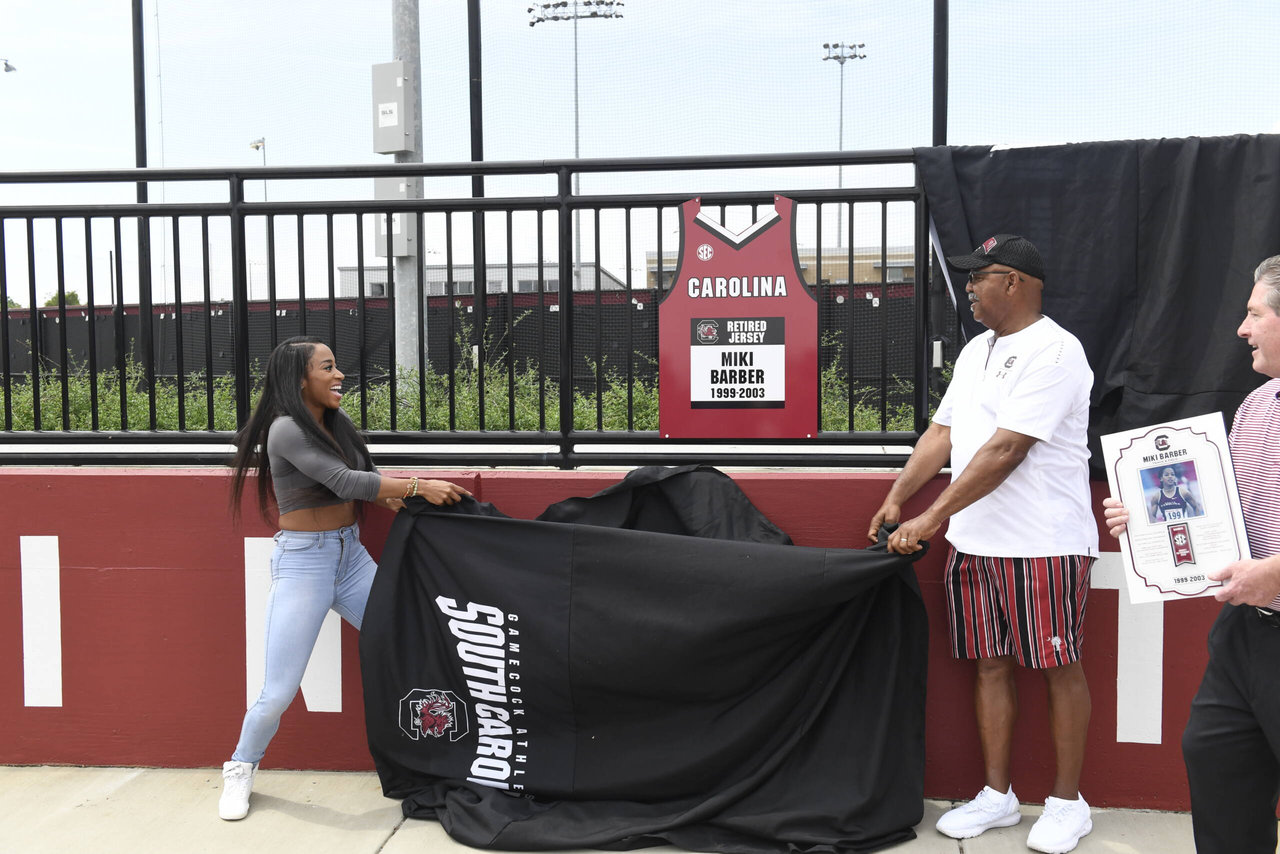 Photos from the jersey retirement reception for Terrence Trammell and Miki Barber | April 12, 2019 | Photos by Allen Sharpe