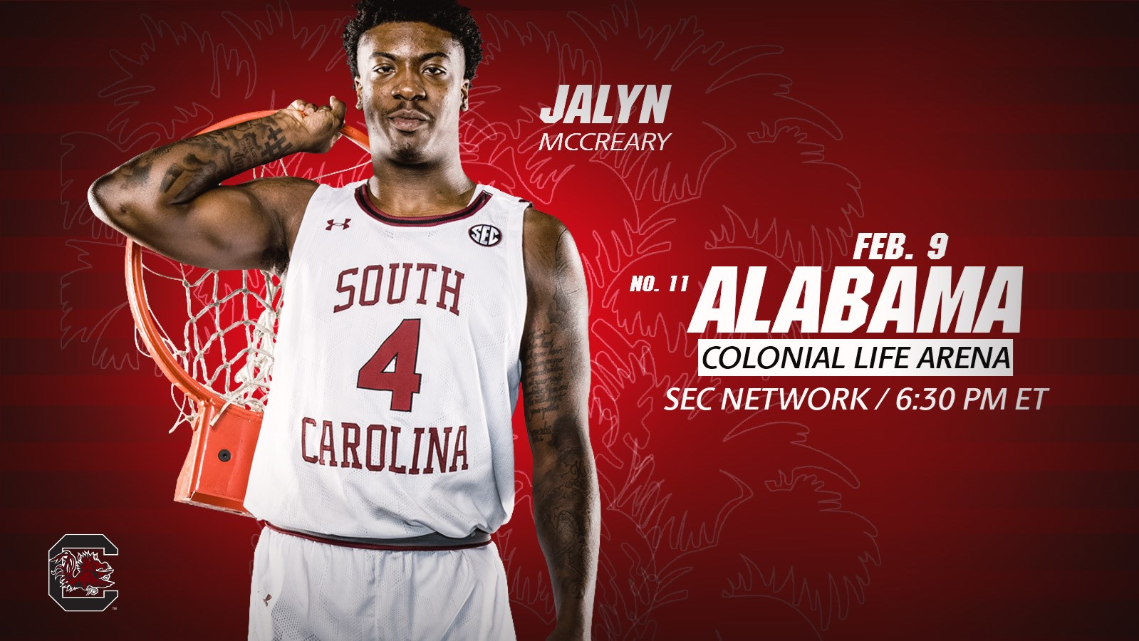 Men's Hoops Hosts No. 11 Alabama Tuesday Night