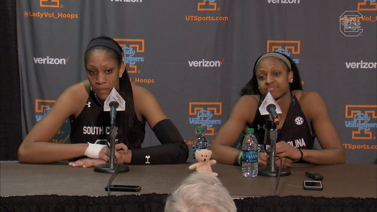 A'ja Wilson, Tiffany Mitchell Post-Game Press Conference (Tennessee) - 2/15/16