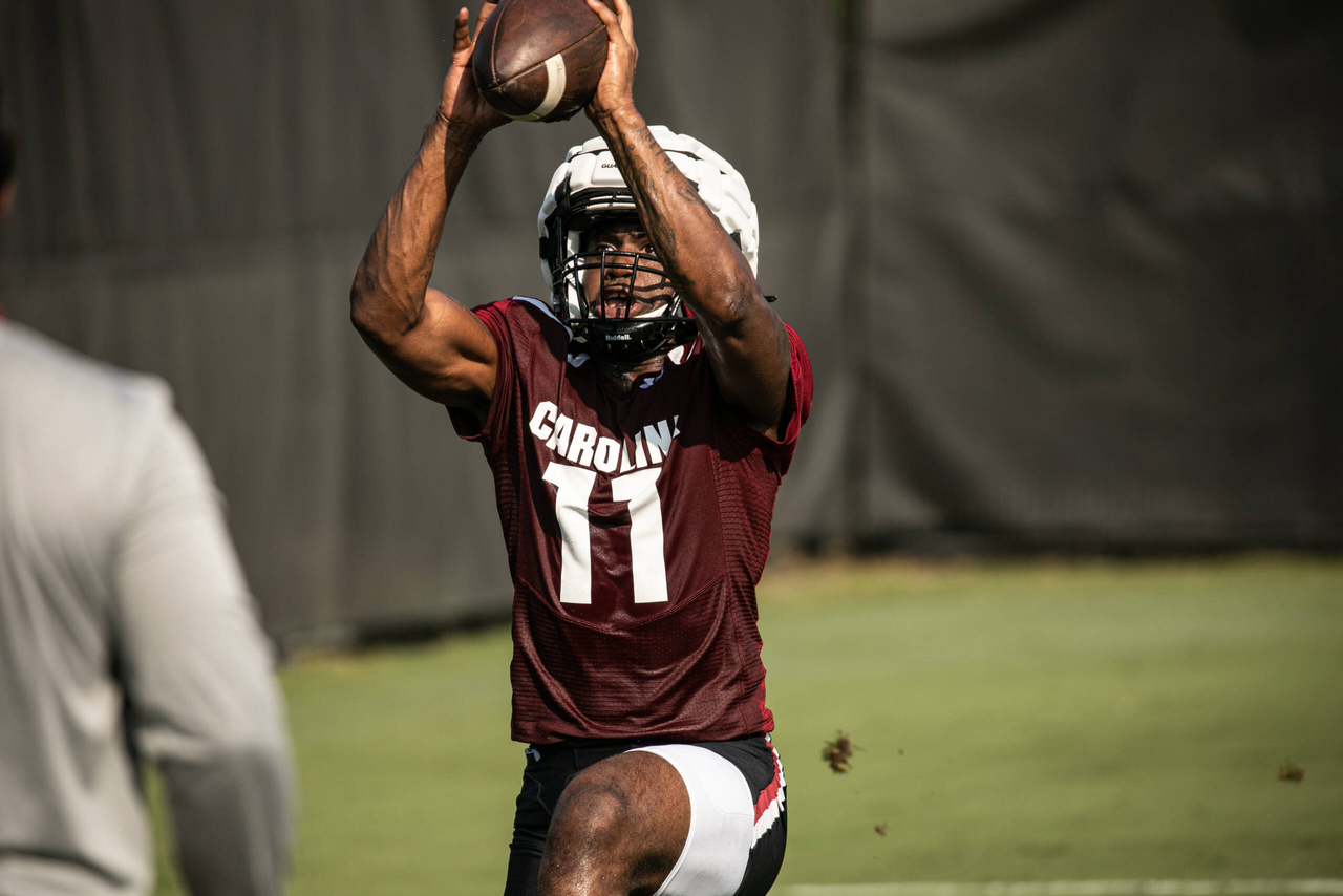 ZaQuandre White (11) | Wednesday, Aug. 19, 2020 | Ken & Cyndi Long Football Operations Center | Columbia, S.C. | Photos by South Carolina Athletics