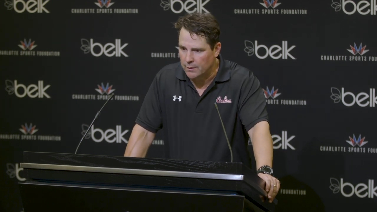 8/31/19 - Will Muschamp on North Carolina