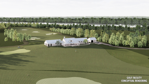 Golf Clubhouse Rendering