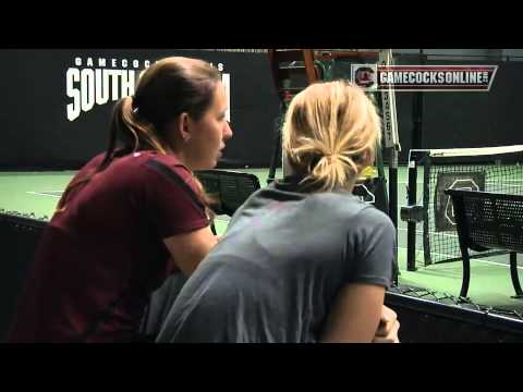 South Carolina Women's Tennis vs. Furman - 2014