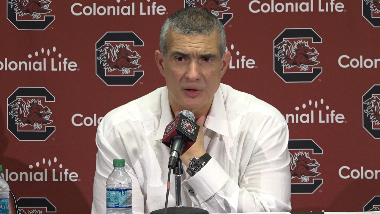 POST-GAME: Frank Martin on Arkansas — 2/15/17