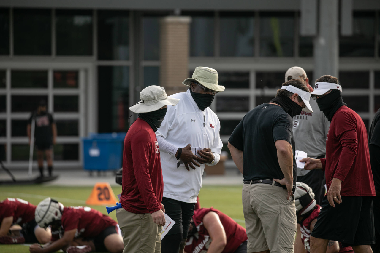 Tuesday, Aug. 18, 2020 | Ken & Cyndi Long Football Operations Center | Columbia, S.C. | Photos by South Carolina Athletics