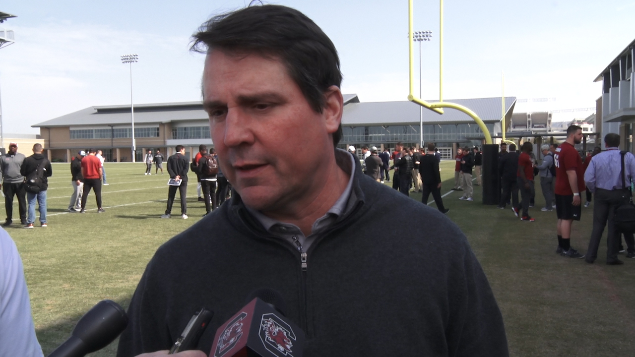 3/21/19 - Will Muschamp Pro Day Media Availability