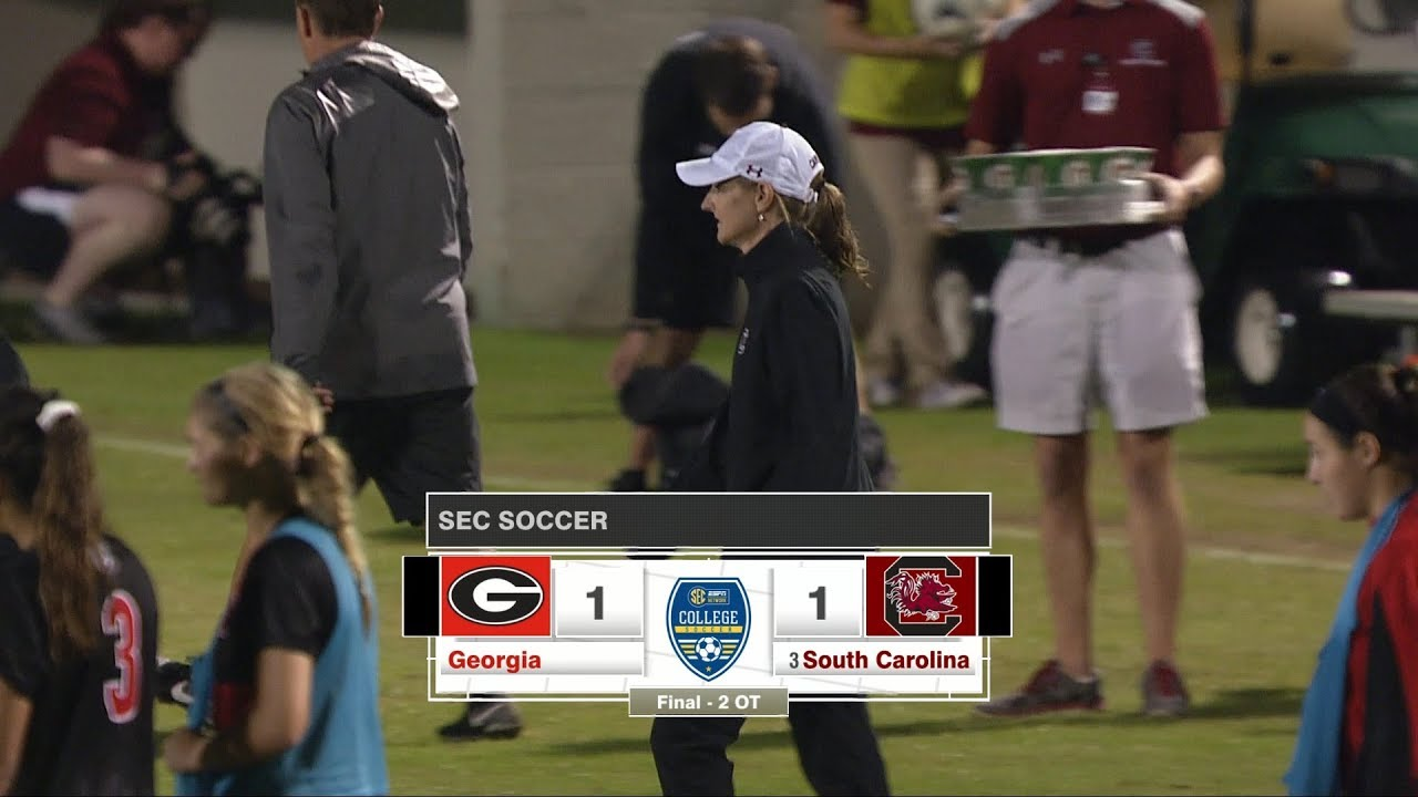 HIGHLIGHTS: Women's Soccer vs. Georgia — 10/22/17