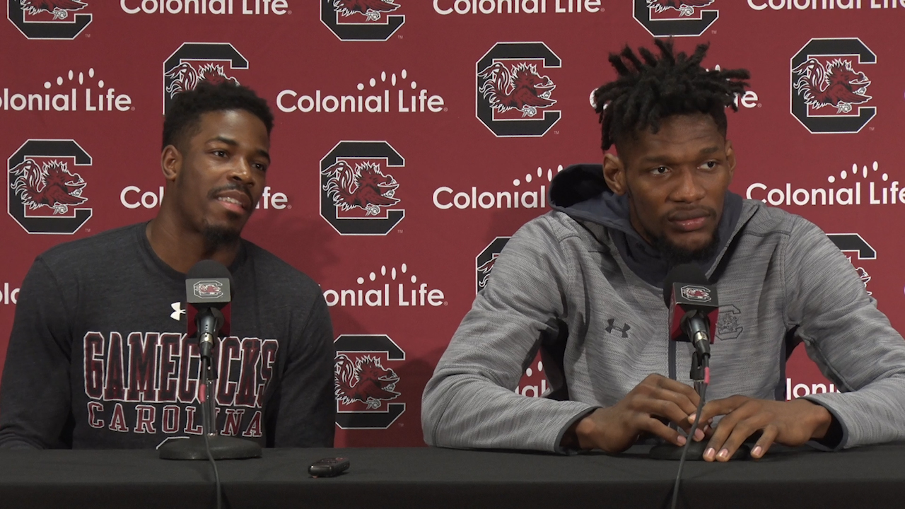 11/5/18 - Tre Campbell, Chris Silva News Conference